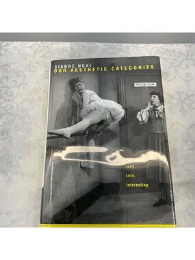 Our Aesthetic Categories By Sianne Ngai Hardcover Book